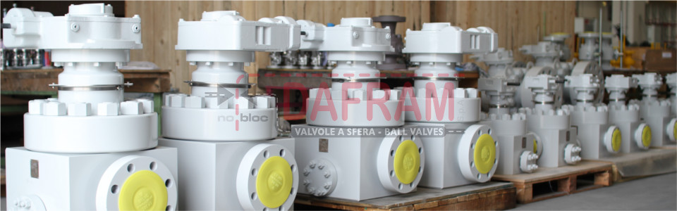 TOP ENTRY BALL VALVES FOR SPECIAL APPLICATIONS AS: